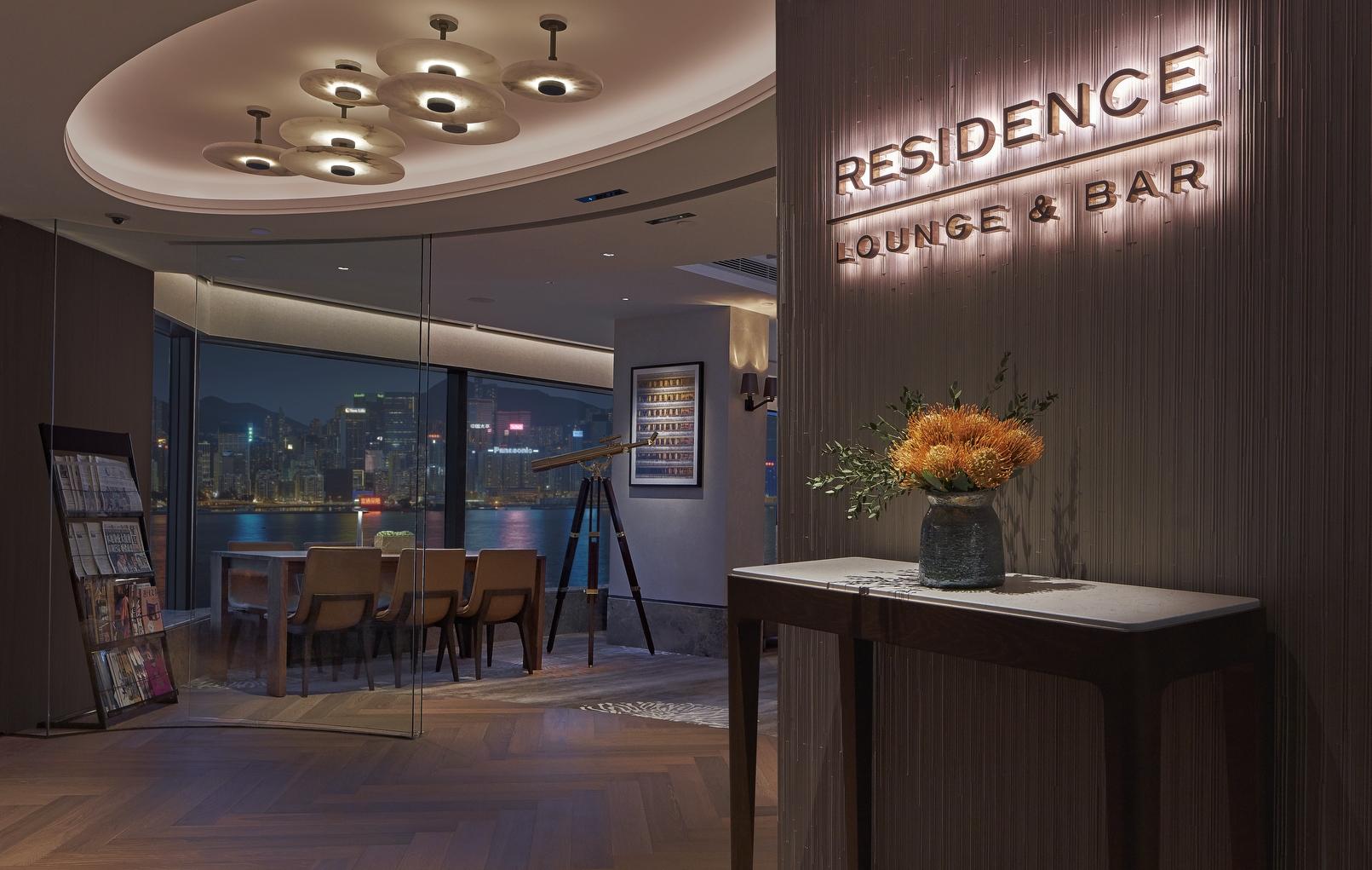New World Millennium Hong Kong Hotel Exterior photo Residence Lounge at Hong Kong International Airport