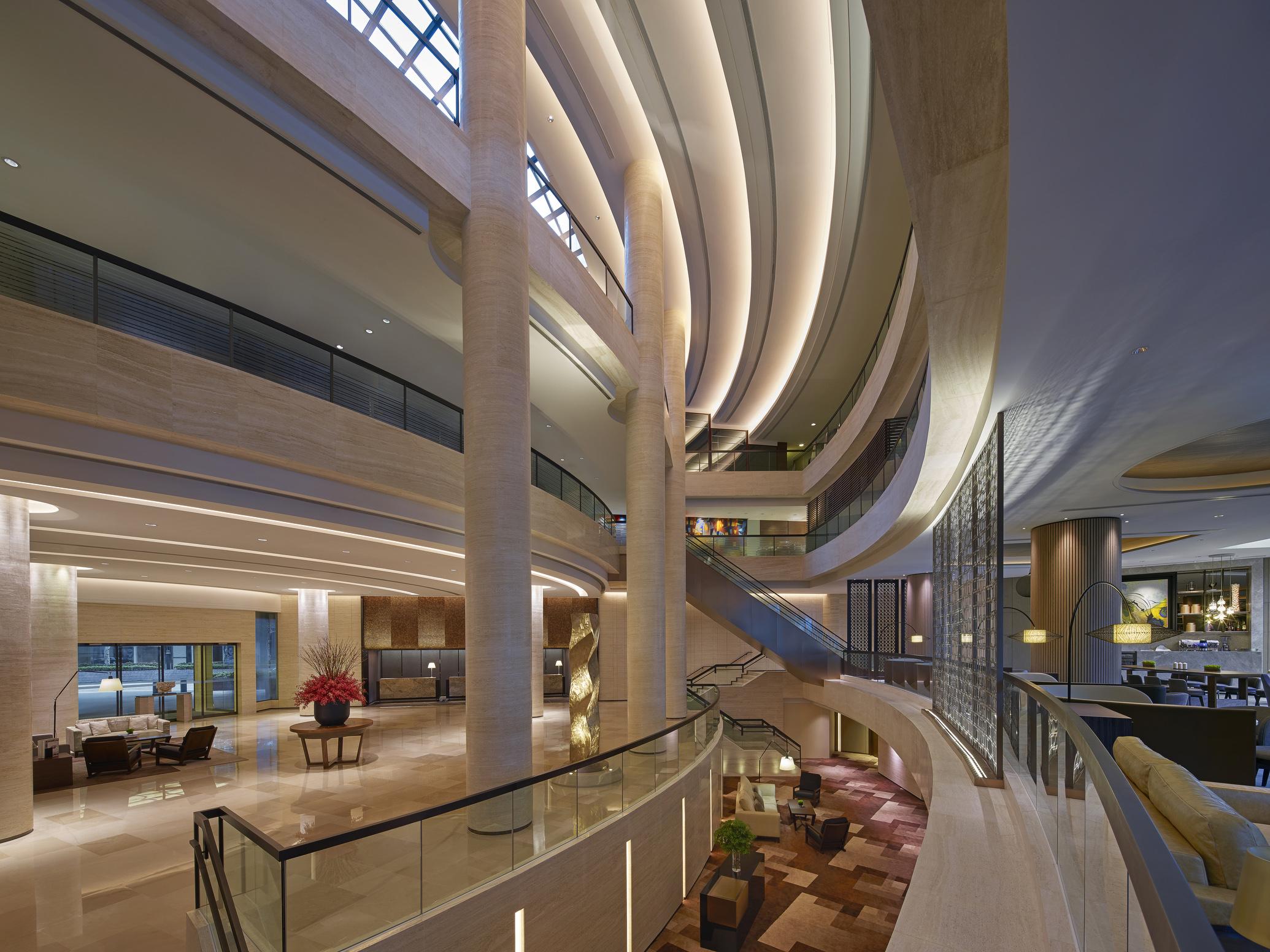 New World Millennium Hong Kong Hotel Exterior photo The lobby