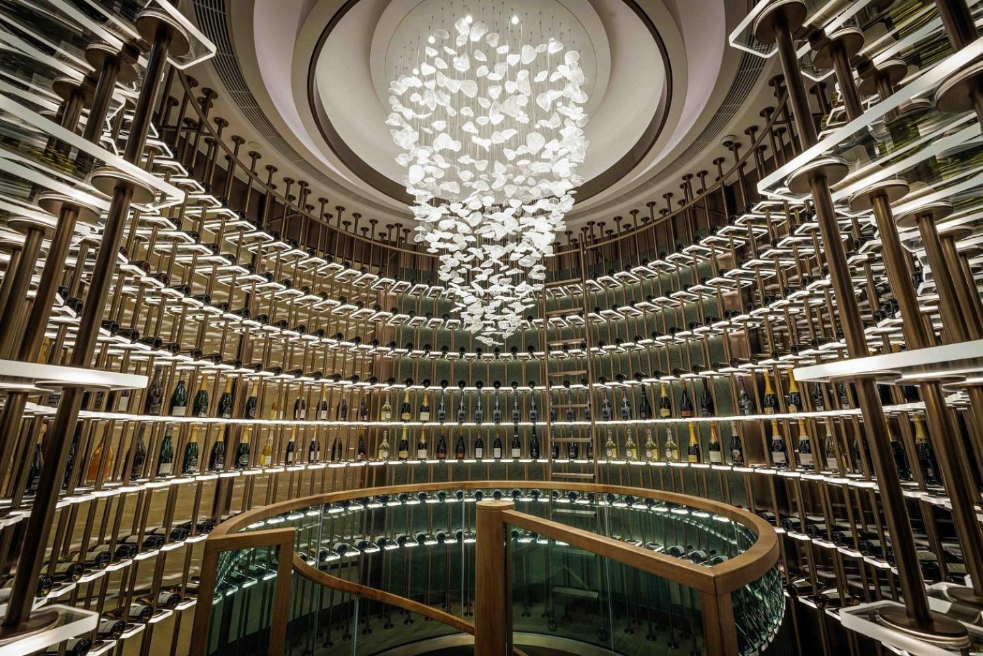 New World Millennium Hong Kong Hotel Exterior photo The staircase